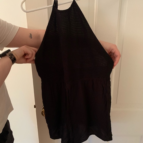 Urban outfitters black “out from under” romper. - Picture 3 of 5